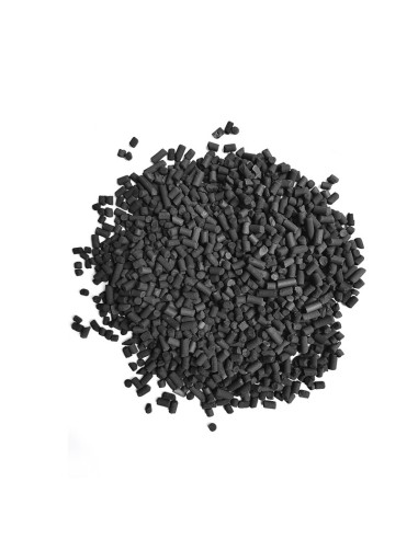 Vegetable charcoal pellets 200 g - Acquafriend