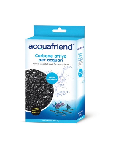 Vegetable charcoal pellets 200 g - Acquafriend