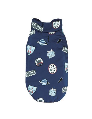 Space and Aliens Waterproof coat for dogs - Record