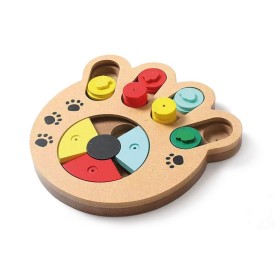 Mental activation game for dogs Paw difficulty level 3 - Record