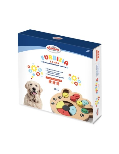 Mental activation game for dogs Paw difficulty level 3 - Record