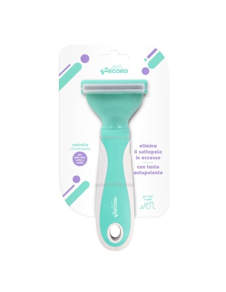 Self-cleaning deshedding tool - Record