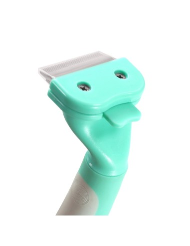 Self-cleaning deshedding tool - Record