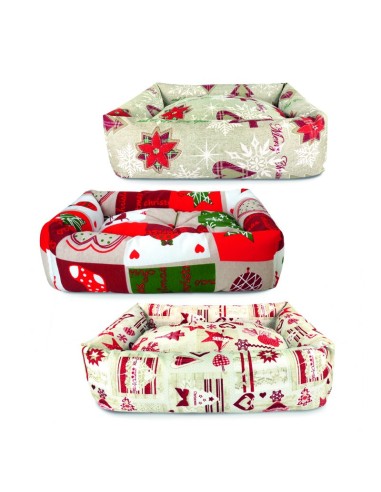 Christmas pet beds for dogs mixed patterns - Record