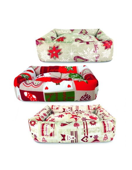 Christmas pet beds for dogs mixed patterns - Record