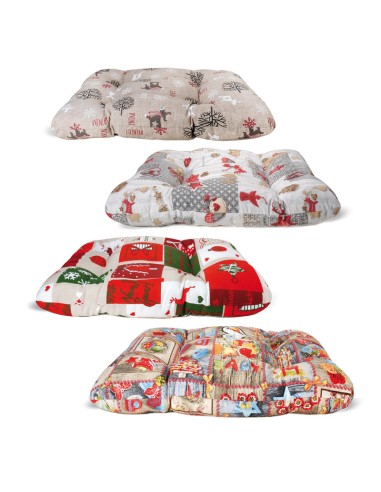 Christmas cushions for dogs mixed patterns - Record