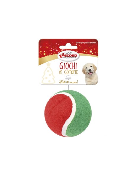Christmas tennis ball for dogs - Record