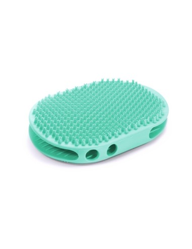 Soft rubber double palm brush - Record