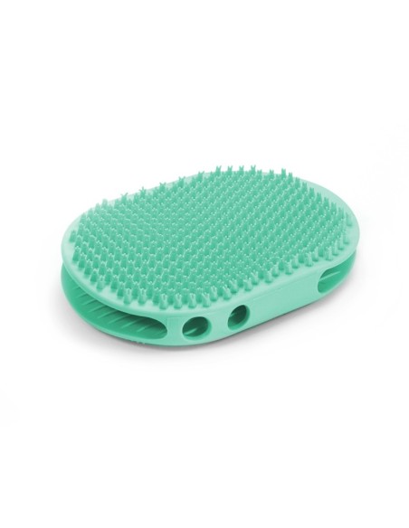 Soft rubber double palm brush - Record