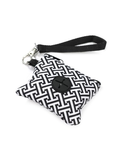 Posh fabric dog hygiene bag dispenser - Record