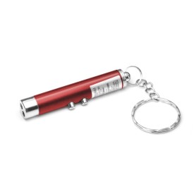 Cat toy laser pointer key ring - Record