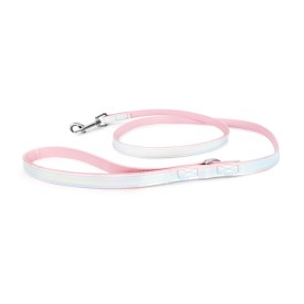 Synthetic leather dog leash with iridescent coating - Record