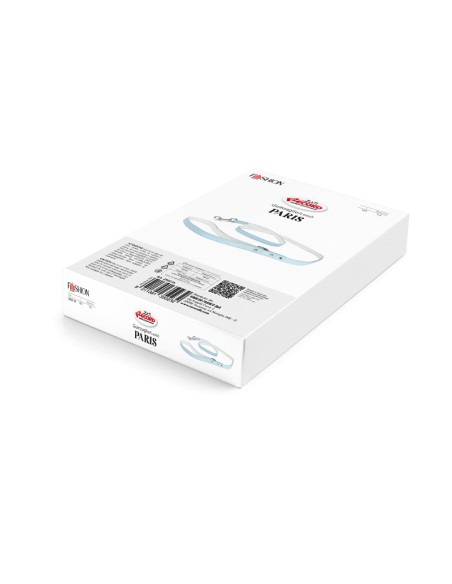 Synthetic Leather Dog and cat Leash with rhinestones - Record