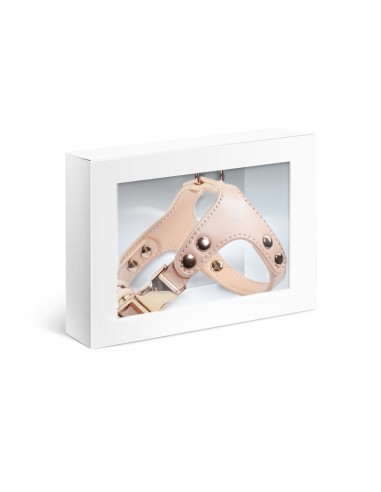 Synthetic leather dog harness - Record