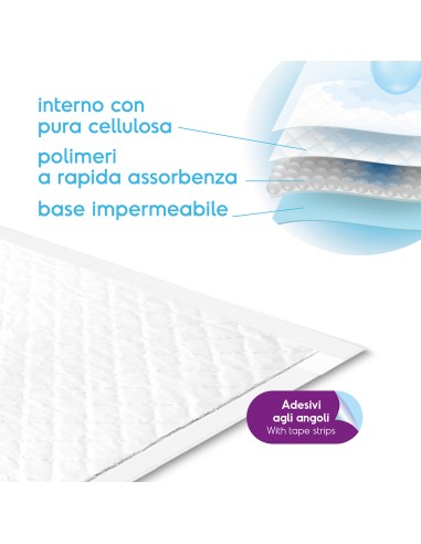 Assorbipiù puppy pads 60 x 60 cm - Record