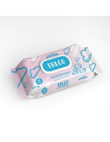 Salviette igienizzanti cani e gatti 40 pz. - Record