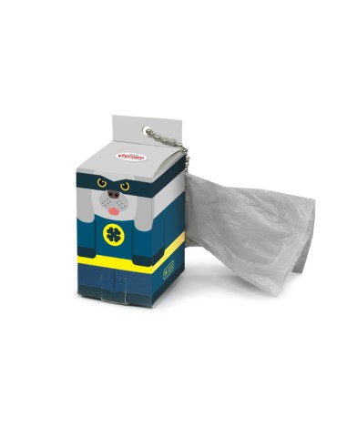 Cardboard hygienic bag dispenser - Record