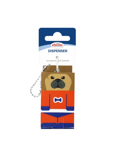 Cardboard hygienic bag dispenser - Record