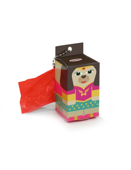 Cardboard hygienic bag dispenser - Record