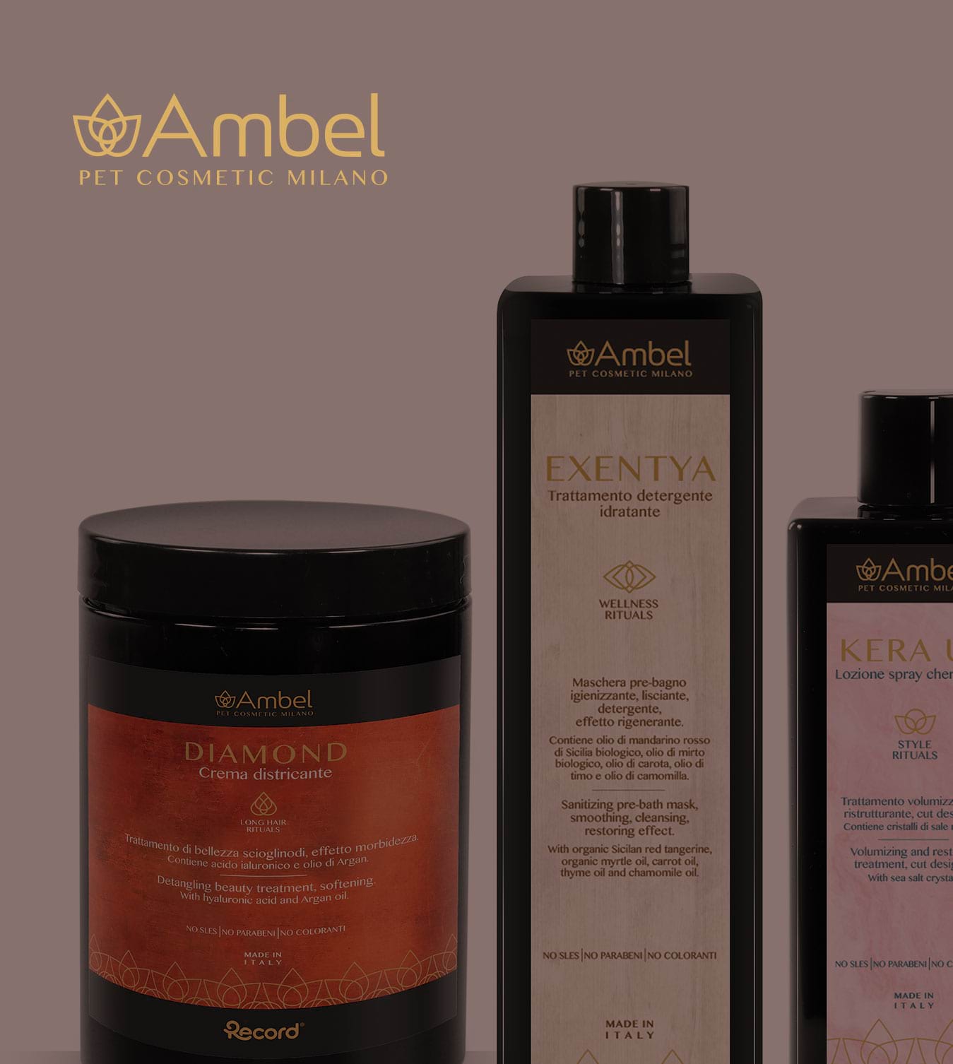 ambel grooming products